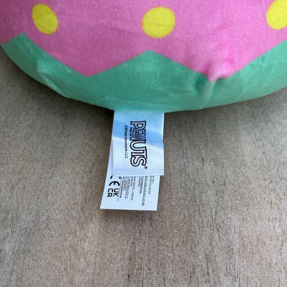 Squishmallows 8" Easter Peanuts Woodstock in Easter Egg with Ears Pastel New - Picture 7 of 11
